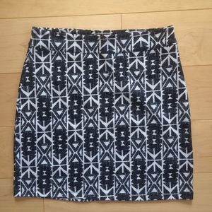 Silence + Noise Ikat Printed Mini Skirt